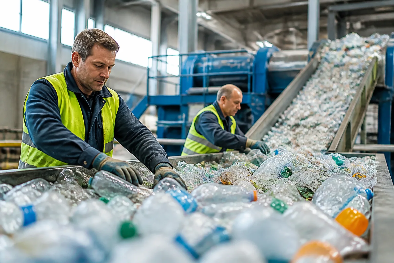 Recycling von Aluminium und Kunststoff